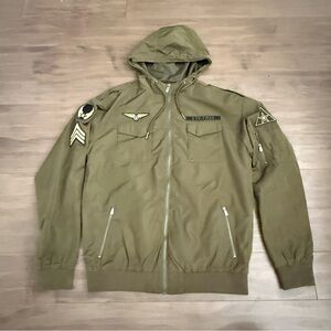 CG Champs Sports Gear Military Stylel Jacket LIV-FR33 Patch Large